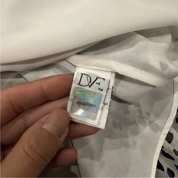 Dvf silk off the shoulder midi dress